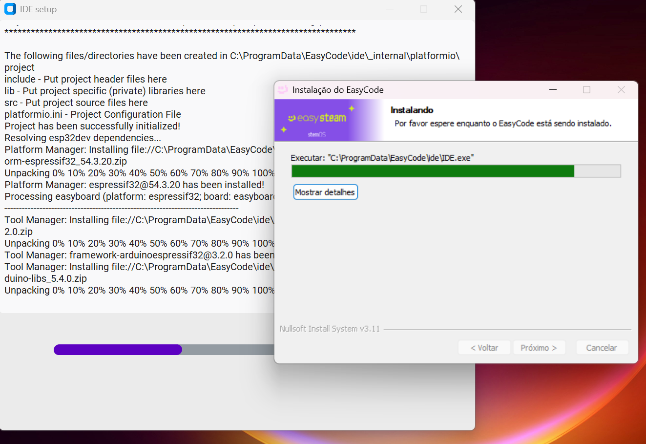 Installer_installing