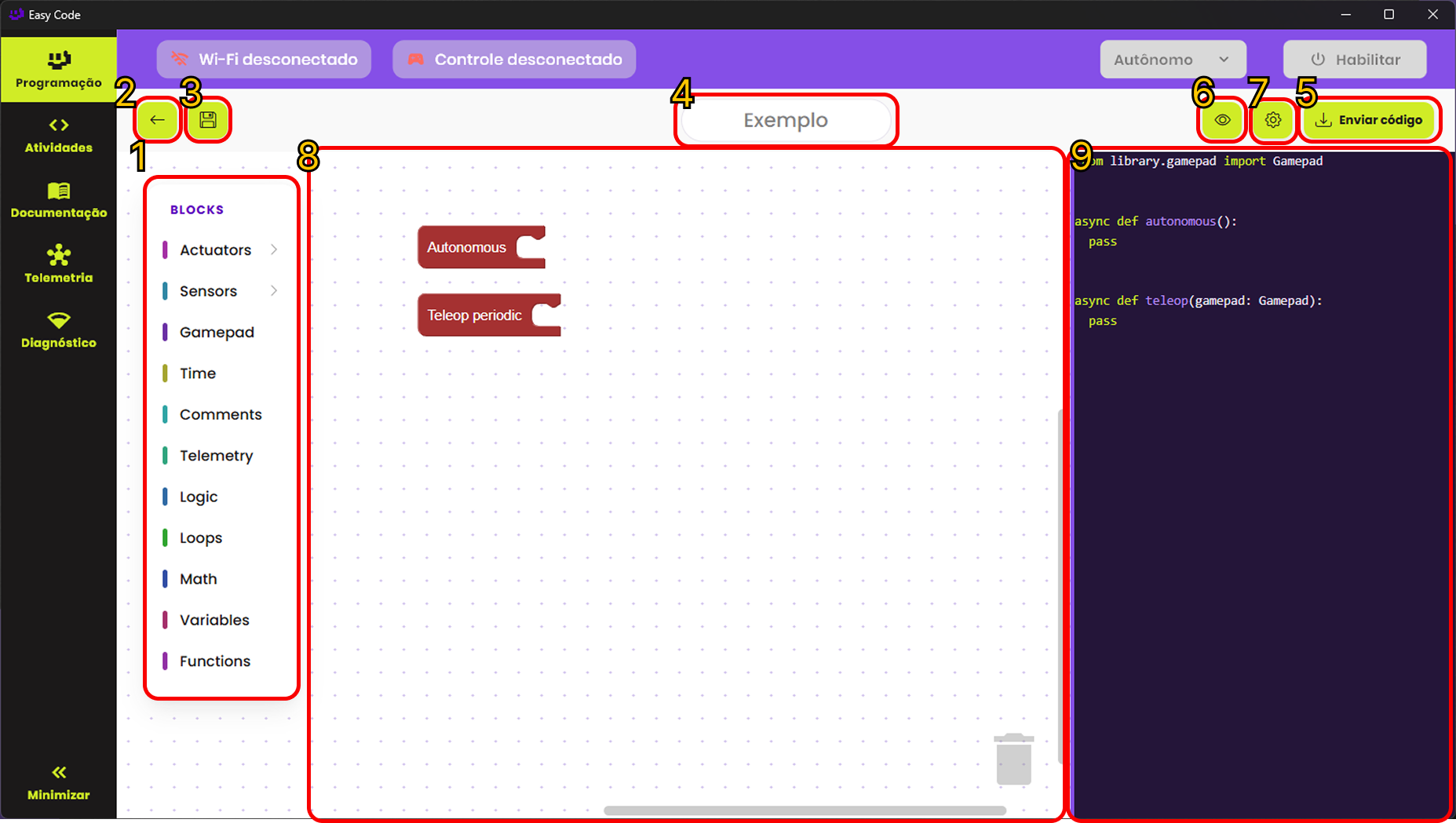 Programando em blocos