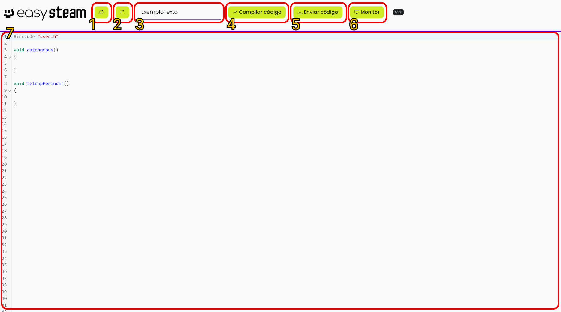 Programando em texto